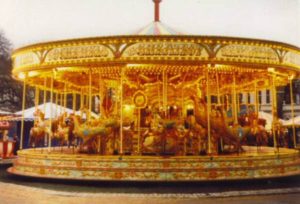 Carousel fairground ride