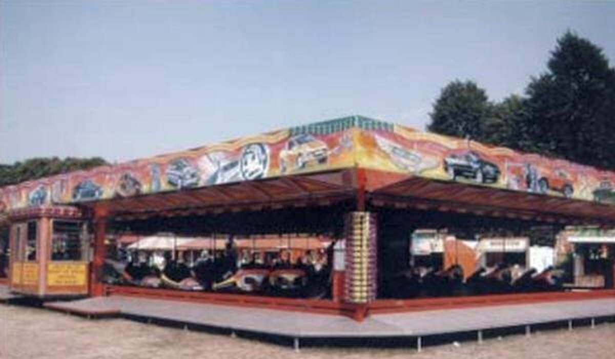 Dodgems fairground ride