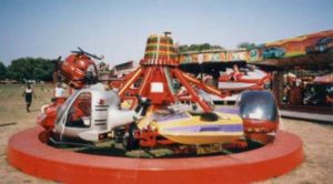 Lifting Jets fairground ride