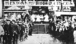 Biddall's Mexican Circus c.1912